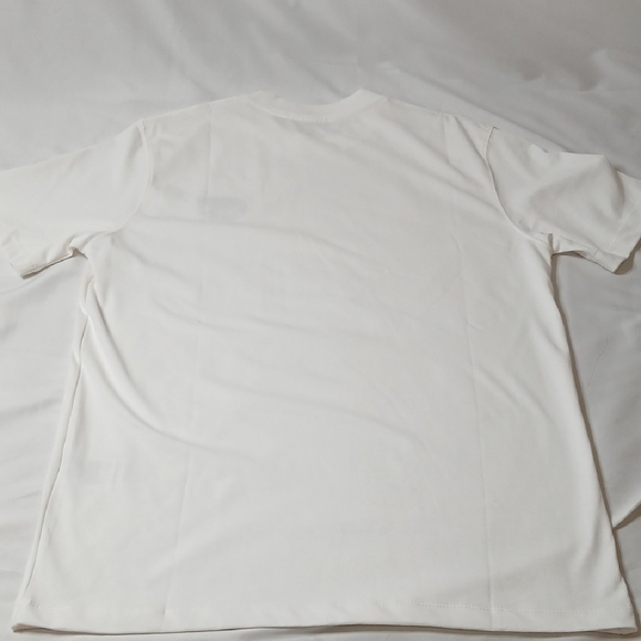 Valentino White Short Sleeve Tee with Logo - Picture 4 of 4